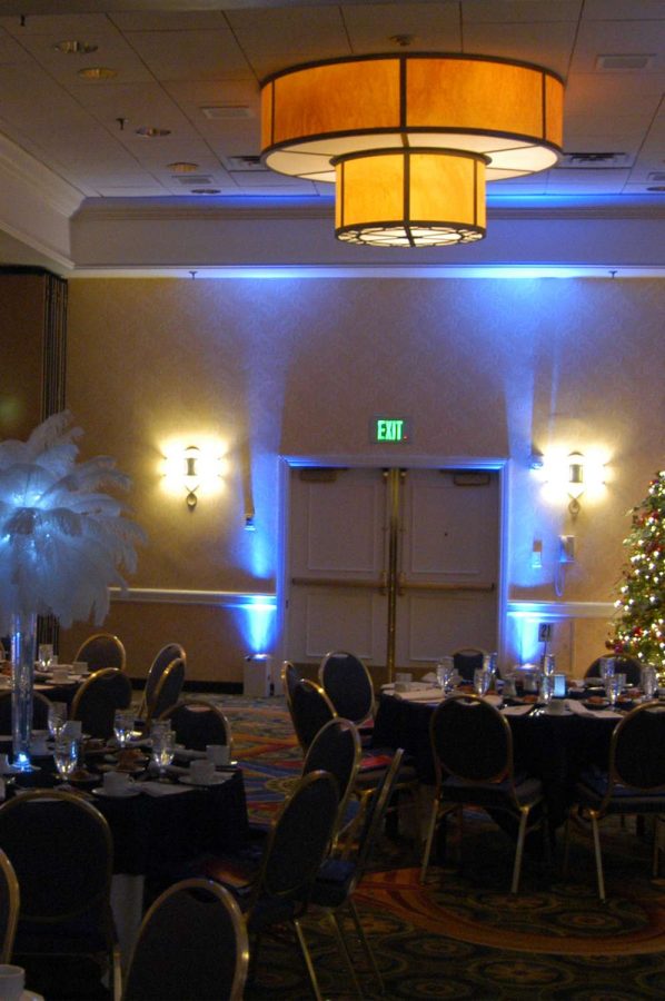 Up-Lighting at The Fifth Annual National Association of Hispanic Nurses Scholarship Awards Gala in the Grand Ballroom at The Westchester Marriott in Tarrytown, NY.