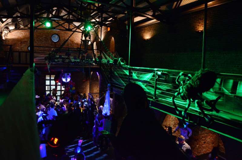 Intelligent Lights for the annual Halloween party at The Foundry.