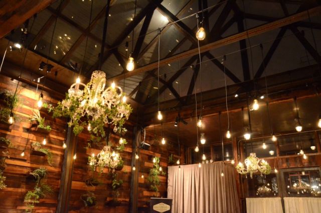 Pendant Lamps suspended in The Atrium Bar at The Brooklyn Winery located in Brooklyn, New York
