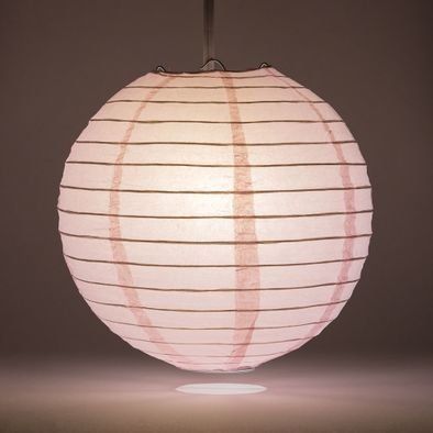 Pink Round Paper Lantern Rental