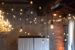 String Lights with pendant lamps at The Green Building located in Brooklyn, New York
