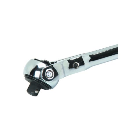 Quick Release Swivel Head Ratchet with 15-16 X 1-2 Drive Deep Wall Impact Socket