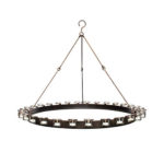 Circular Chandelier w/ Votive Candle Holders