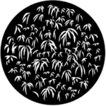 Leaves and Foliage - Rosco Standard Stock Steel Gobo - 71035
