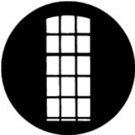 Windows Doors and Blinds - Rosco Standard Stock Steel Gobo - 77135