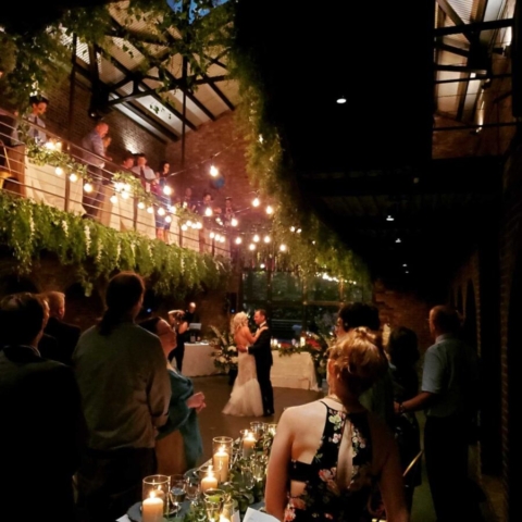 The Foundry (LIC, NY) Wedding Lighting - Universal Light and Sound @ulsnyc