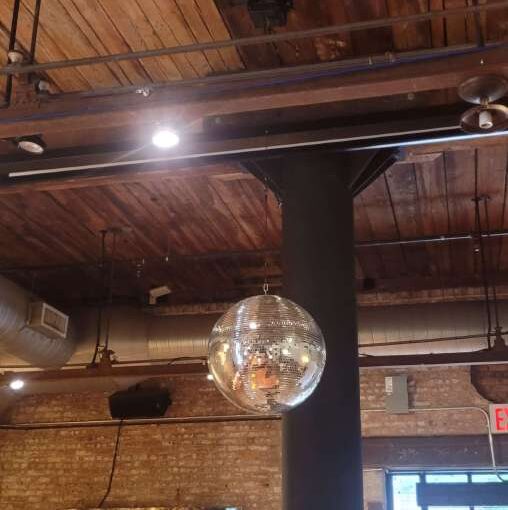 The Wythe Hotel - Mirror Ball in Main Room