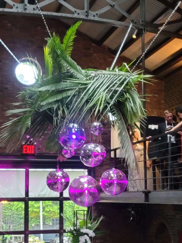Cluster of Mirror Balls - The Foundry
