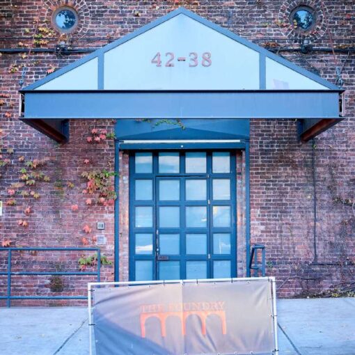 The Foundry - Long Island City, New York - The Main Entrance Front View