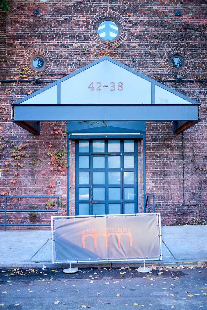 The Foundry - Long Island City, New York - The Main Entrance Front View