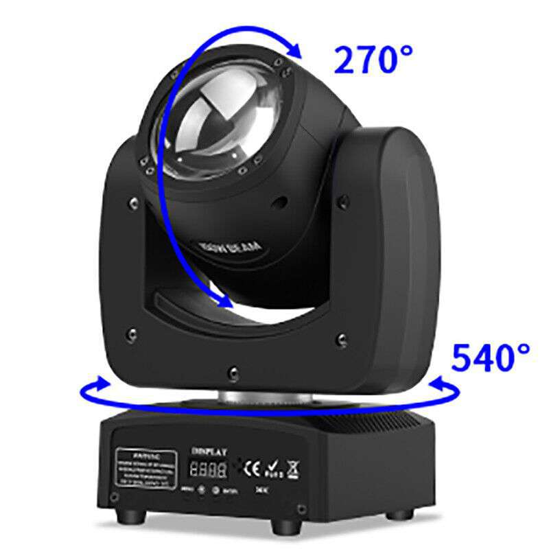 120W RGBW LED Moving Head Beam Lighting Fixture