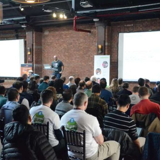 AV equipment for The Northeast Scala Symposium hosted at 26 Bridge.