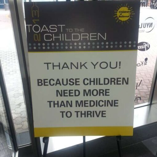 Toast to the Children 2013 at Riverpark Restaurant in The Alexandria Center.