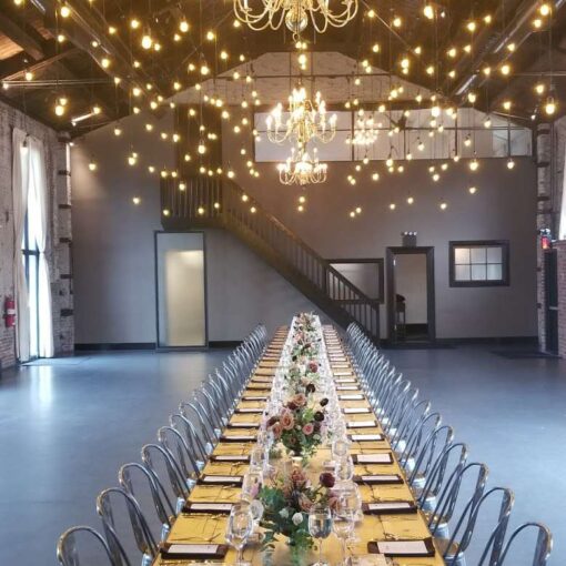 Universal Light and Sound returns to Love Union again with String Lights hanging overhead as pendants at The Green Building.