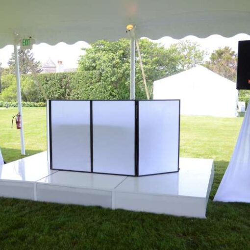 DJ Equipment for the GET WILD Benefit for The Evelyn Alexander Wildlife Rescue Center hosted at Ellen & Chuck Scarborough's Residence in Southampton, NY.