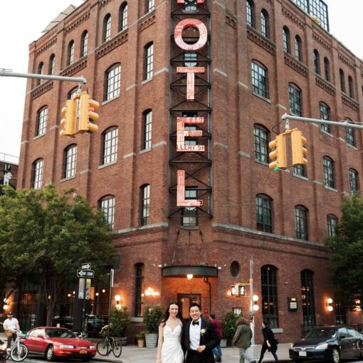 Hannah and Eric's wedding at The Wythe Hotel in Brooklyn, NY. Hannah and Eric's wedding at The Wythe Hotel in Brooklyn, NY.