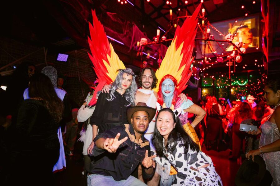 The annual Halloween Party for NYC wedding professionals at The Foundry.