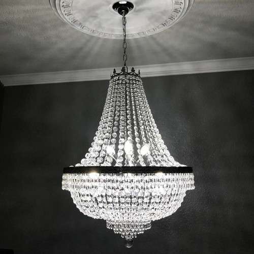 24" French Empire Crystal Chandelier 24" French Empire Crystal Chandelier
