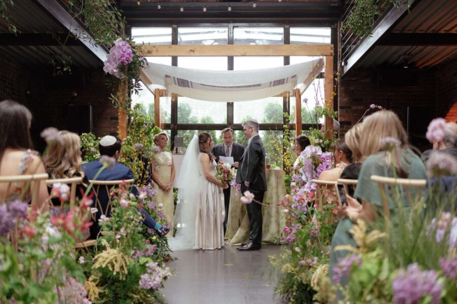 Photos by Kate Thompson - https://www.katethompsonphoto.com/ - Rachel & Josh, New York City - June 3, 2024 - The Foundry