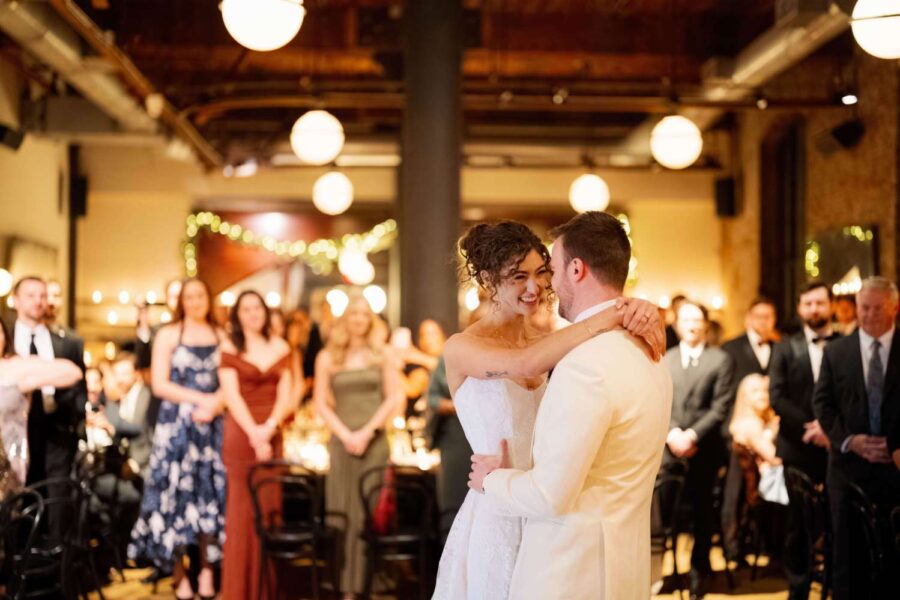 Christie and Drew's wedding at The Wythe Hotel.