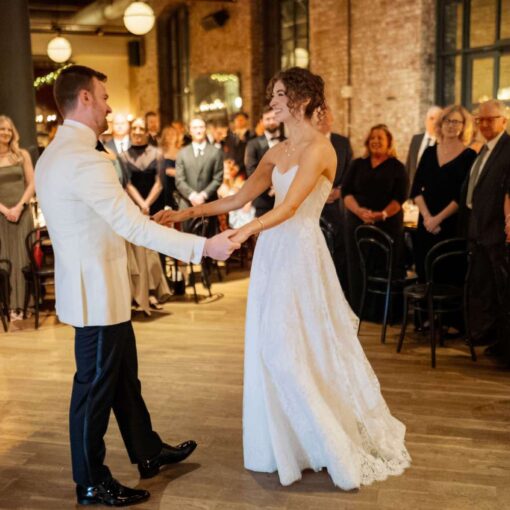 Christie and Drew's wedding at The Wythe Hotel.