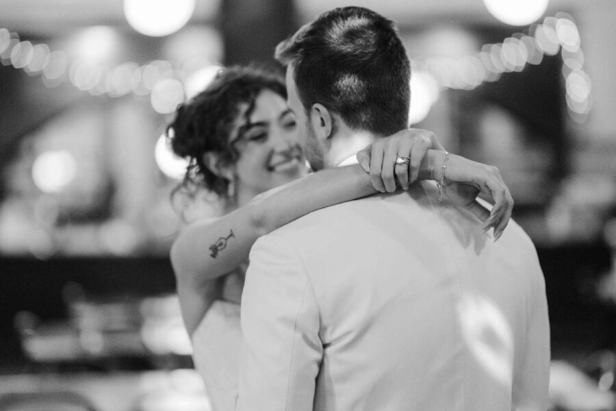 Christie and Drew's wedding at The Wythe Hotel.