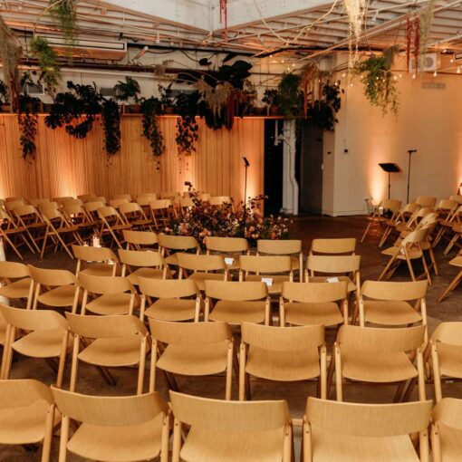 Bryan and Chris utilized zigzag String Lights and up-lights in The Atrium for their wedding at Rule of Thirds. Bryan and Chris utilized zigzag String Lights and up-lights in The Atrium for their wedding at Rule of Thirds.