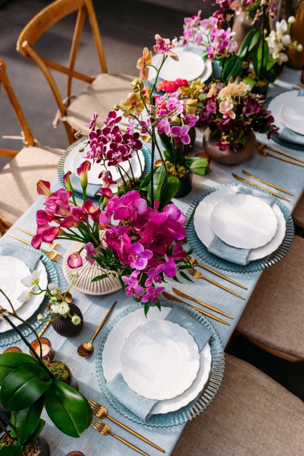 A Table setting at The Foundry's Open House on March 28, 2026
