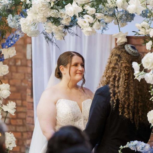 Anna and Aaron's Industrial-Chic NYC Wedding at 26 Bridge in Brooklyn, NY. Anna and Aaron's Industrial-Chic NYC Wedding at 26 Bridge in Brooklyn, NY.