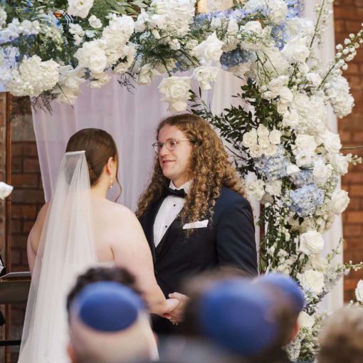 Anna and Aaron's Industrial-Chic NYC Wedding at 26 Bridge in Brooklyn, NY. Anna and Aaron's Industrial-Chic NYC Wedding at 26 Bridge in Brooklyn, NY.