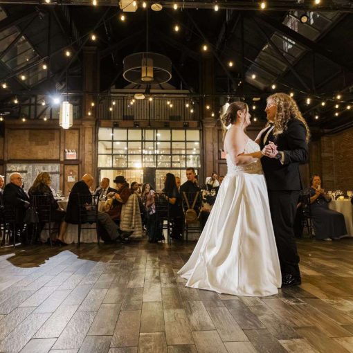 Anna and Aaron's first dance at 26 Bridge in Brooklyn, NY. Anna and Aaron's first dance at 26 Bridge in Brooklyn, NY.