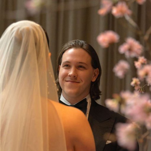 Mackenzie and Tom hosted their spring wedding ceremony at Rule of Thirds in Brooklyn, NY.